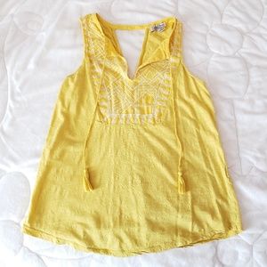 Embroidered Sequin Tank